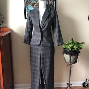 NWT Modcloth Plaid Blazer and Trousers